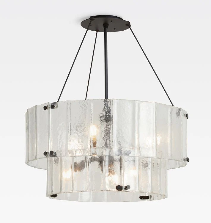 Willamette 32" Double Tier Crystal Chandelier - Image 9