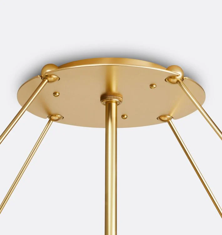 Willamette 48" Round Crystal Chandelier - Image 11