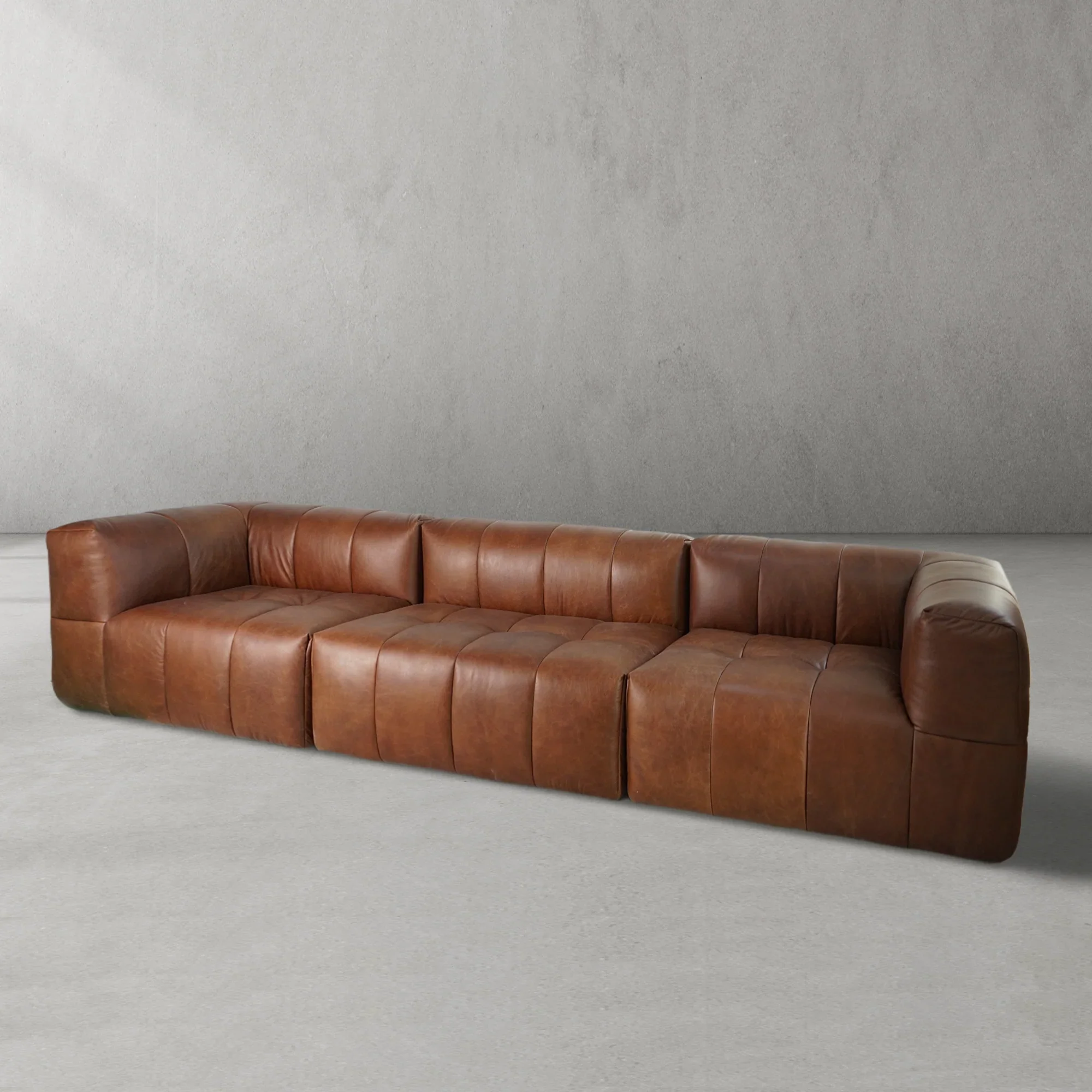Yosemite Burnished Cognac Sofa 160"W - Image 7